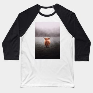 Highland Cow Baseball T-Shirt